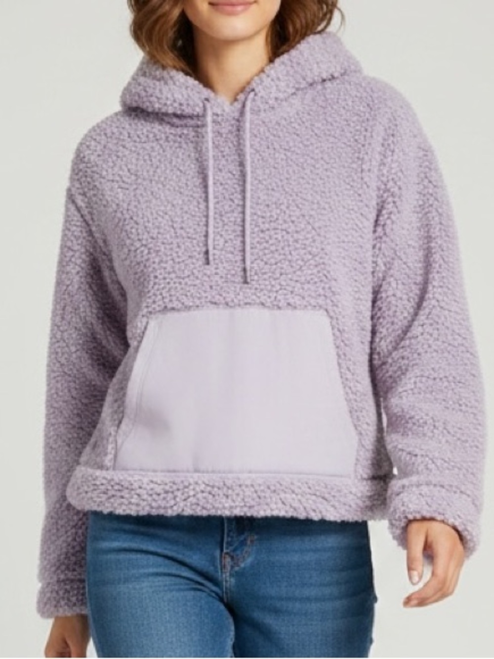 ZELLA Faux Shearling Teddy Hoodie!
